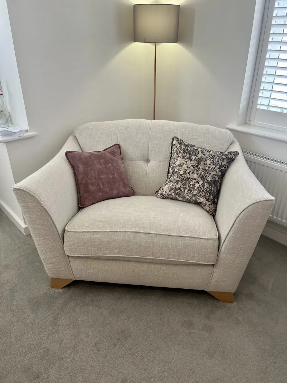 Sofology Bartelli Sofabed, Loveseat Footstool