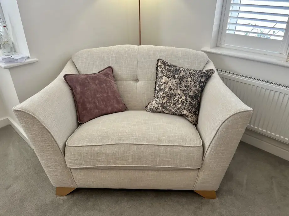 Sofology Bartelli Sofabed, Loveseat Footstool