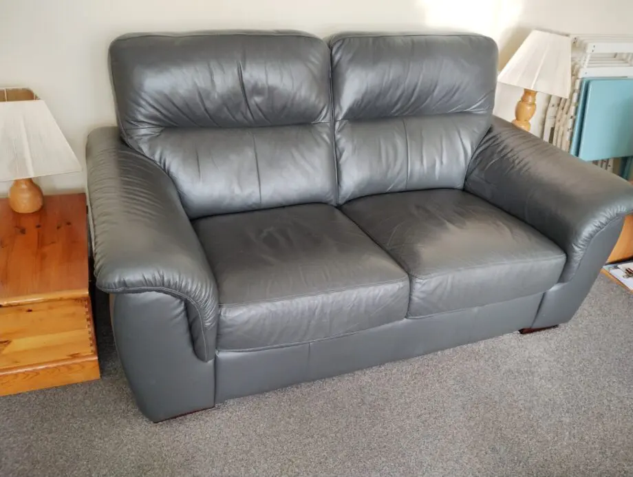DFS grey 2 seater sofa