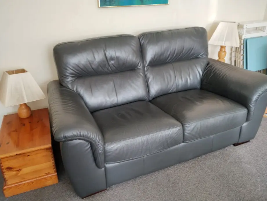 DFS grey 2 seater sofa