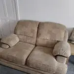 Electric recliner chair and matching sofa