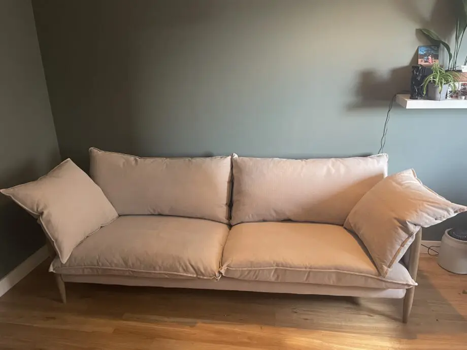 LOAF Shindig Sofa Large in Dripping Candle Brushed Cotton