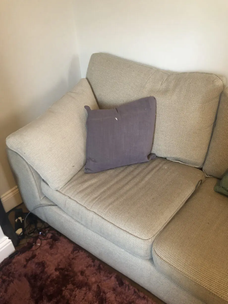 Barker and Stonehouse Evora Grey Dexter XL Fabric Sofa