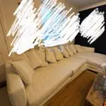 Royal Design Uk Le grand air 3-seater corner sofa- white