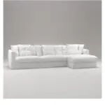 Royal Design Uk Le grand air 3-seater corner sofa- white