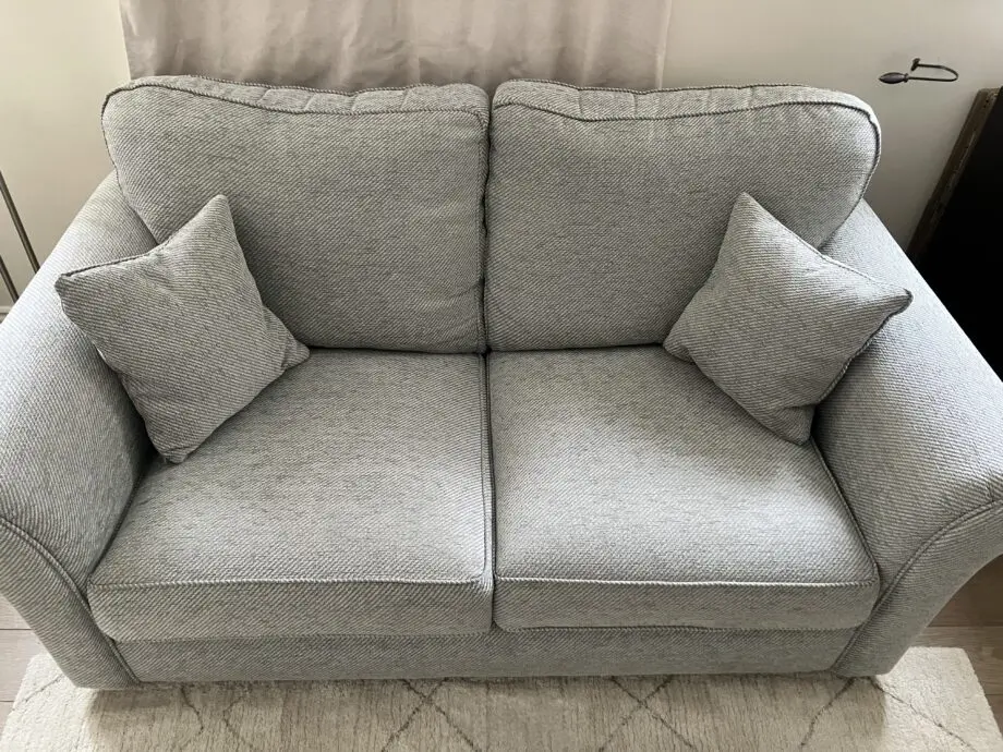 DFS Grey Morland 2-Seater Sofa (£1,259 original price)