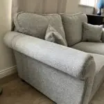 DFS Grey Morland 2-Seater Sofa (£1,259 original price)