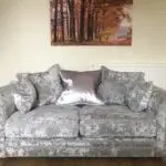 Comfy upholstered sofas