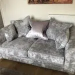 Comfy upholstered sofas