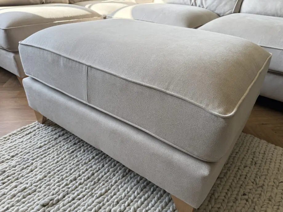 Furniture Village Cosmo Linen Legend Sofa Set - Corner, 2 Seater & Footstool