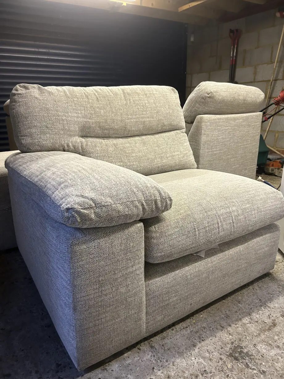 Oak Furniture Land Grey Morgan Modular Corner Sofa