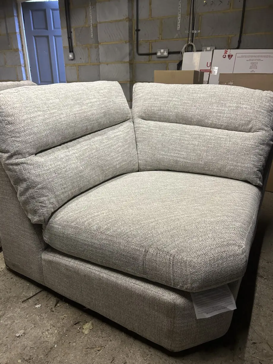 Oak Furniture Land Grey Morgan Modular Corner Sofa