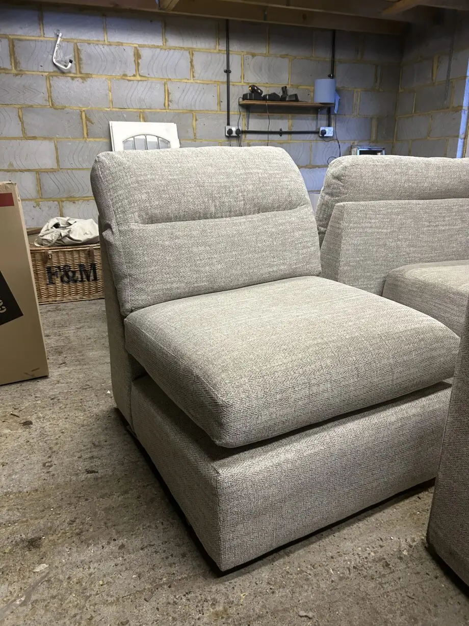 Oak Furniture Land Grey Morgan Modular Corner Sofa