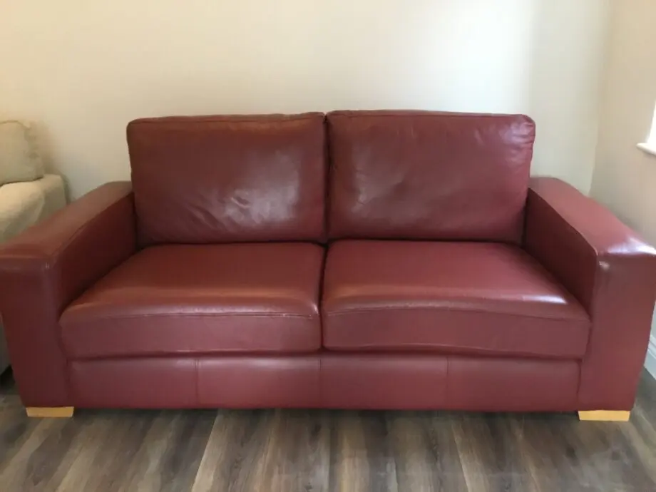 Thomas Lloyd Leather 3 Seater Sofa