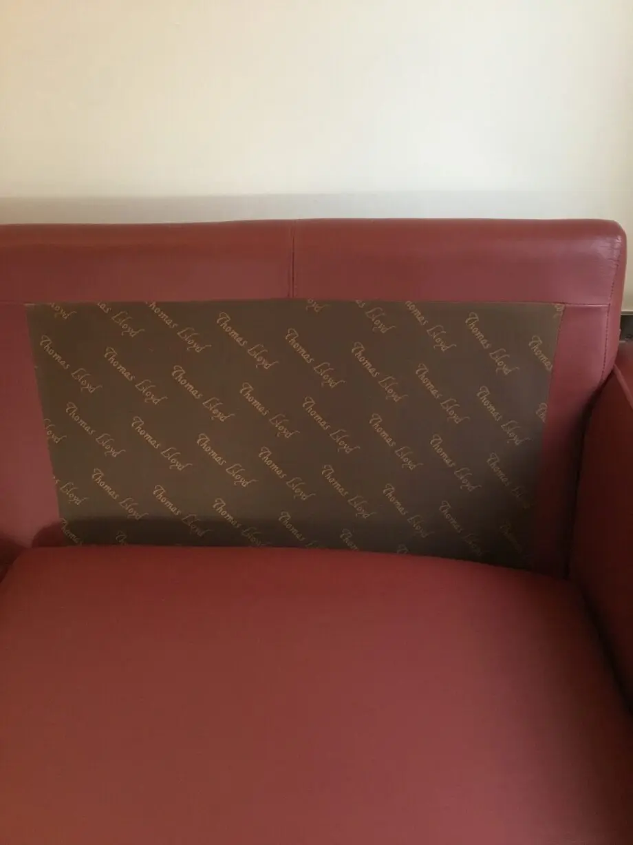 Thomas Lloyd Leather 3 Seater Sofa