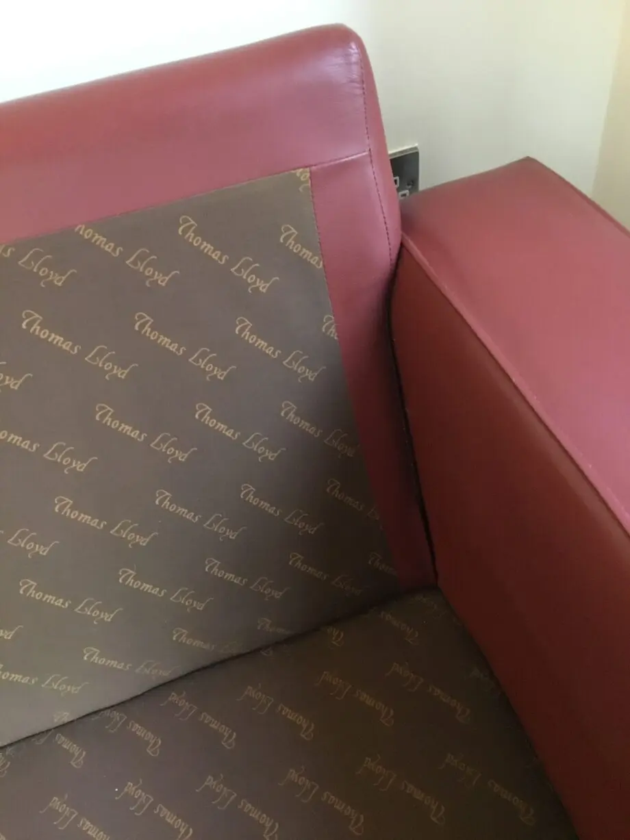 Thomas Lloyd Leather 3 Seater Sofa