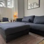 SITS Brandon 3 seater sofa with footstool and fixed covers