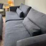 SITS Brandon 3 seater sofa with footstool and fixed covers