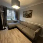 ikea grey corner sofa