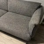 ikea grey corner sofa