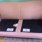 Loaf Pink Linen Pudding Sofa - Medium