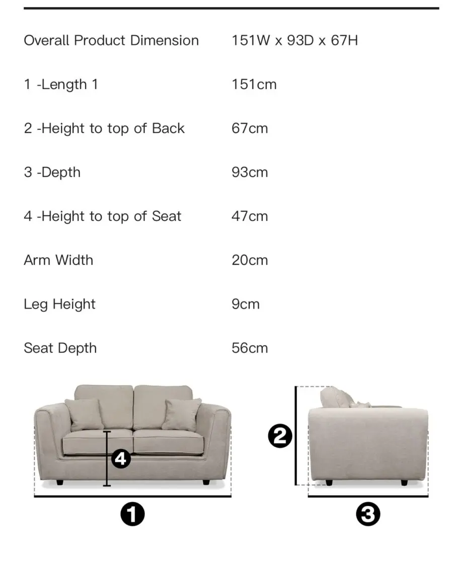 Sofa Club Ascot 2 Seater