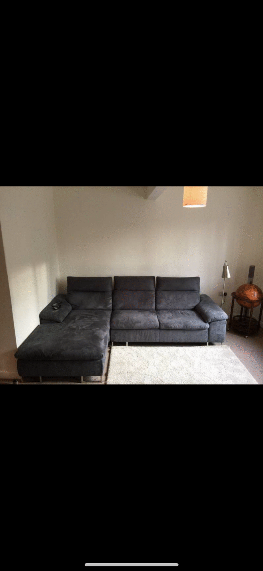 Grey Corner Sofa