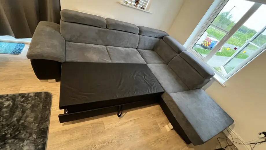 Grey Sofa Bed with big Storage