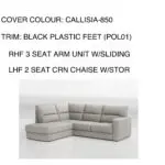 3 Seater Sofabed with Storage!