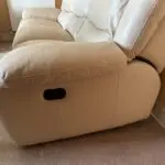 Leather reclining Sedona and arm chair