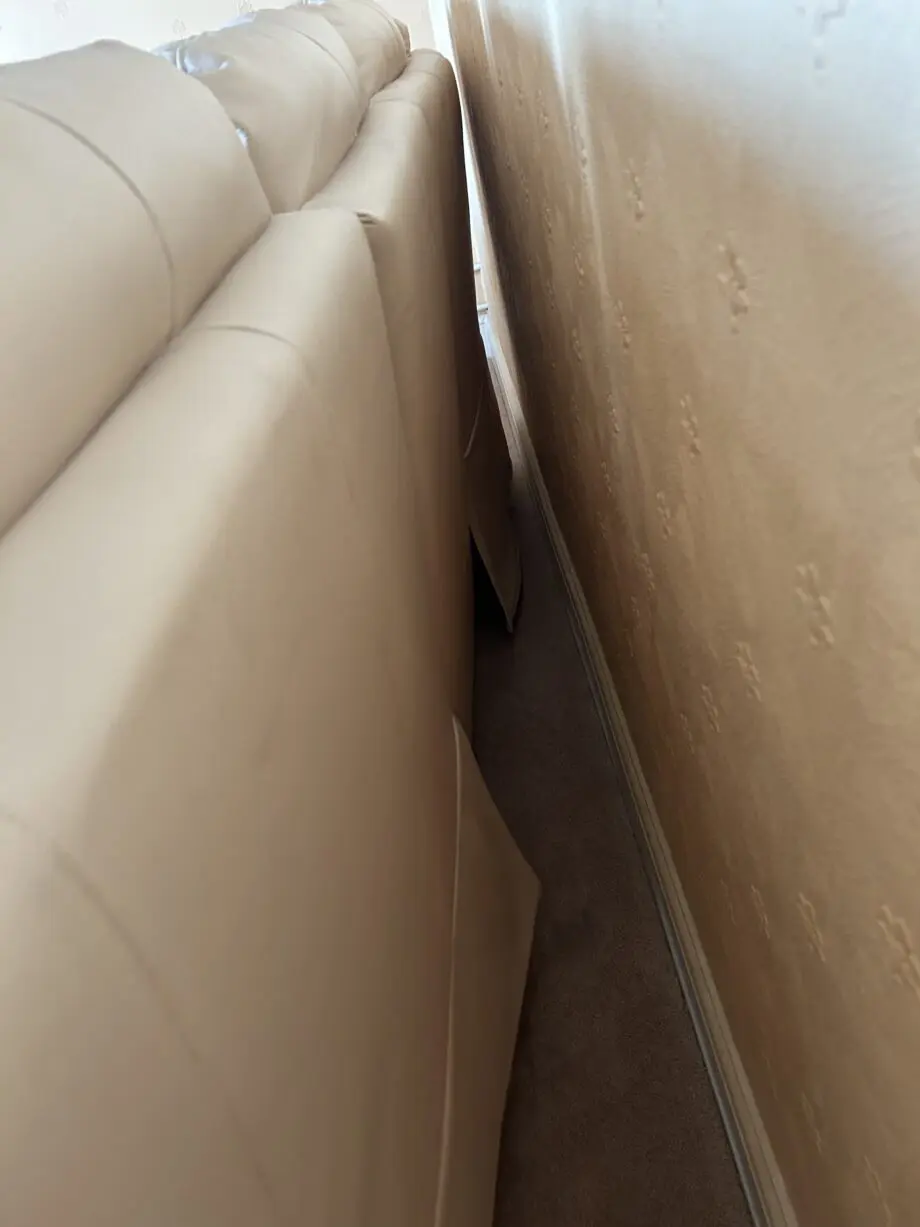 Leather reclining Sedona and arm chair