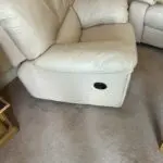 Leather reclining Sedona and arm chair