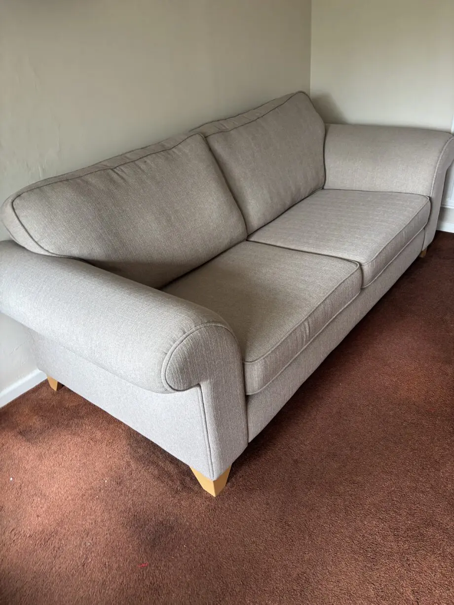 DFS Angelic Oyster 2 and 3 seater with cushions