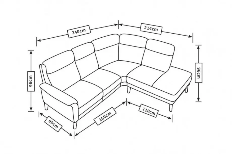 Black Leather Sofa - Electric Recliner & USB Charging
