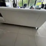 Top quality White Leather Corner Sofa