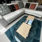 Top quality White Leather Corner Sofa