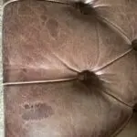 Dark brown Chesterfield sofas, 3 seater & 2 seater