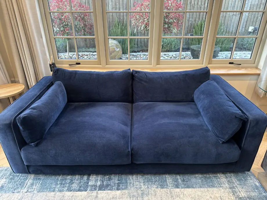 1 x Blue and 1 x Grey Sofa