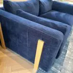 1 x Blue and 1 x Grey Sofa