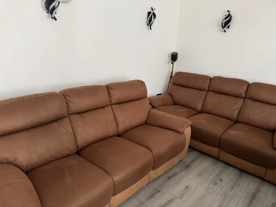 DFS EMERY 3S POWER RECLINER - AZF 018 CHOCOLATE BFABLJR223