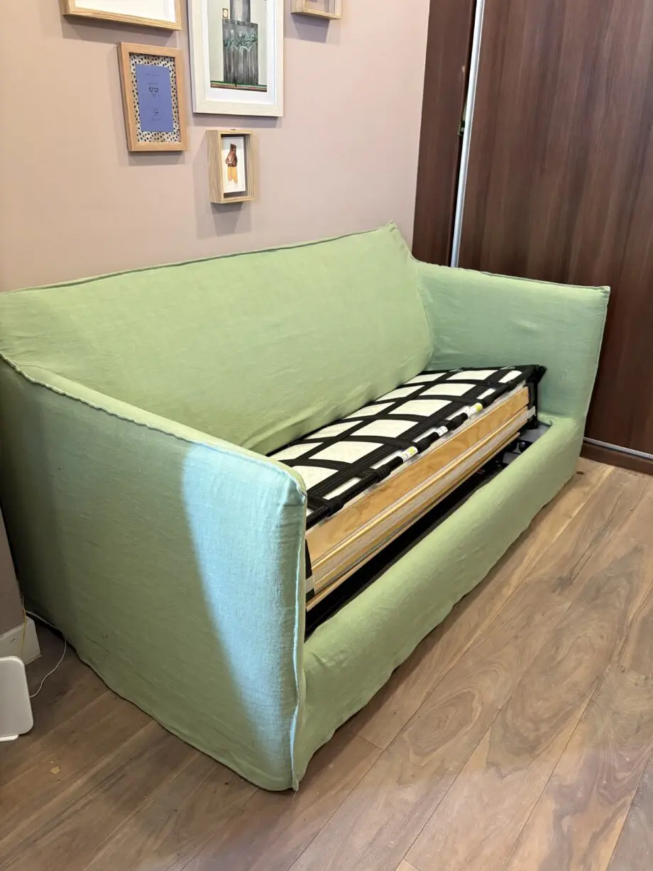 Love Your Home “Sophie” Loose Cover Sofa Bed - Designers Guild Linen Fabric