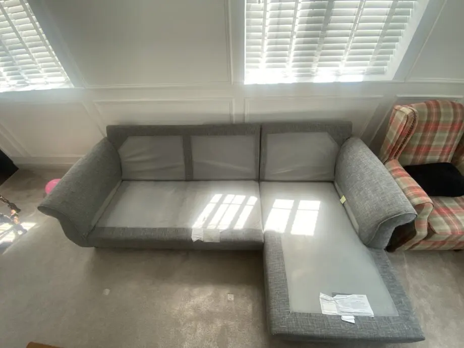 Next Dark Grey 4 Seater Corner Sofa