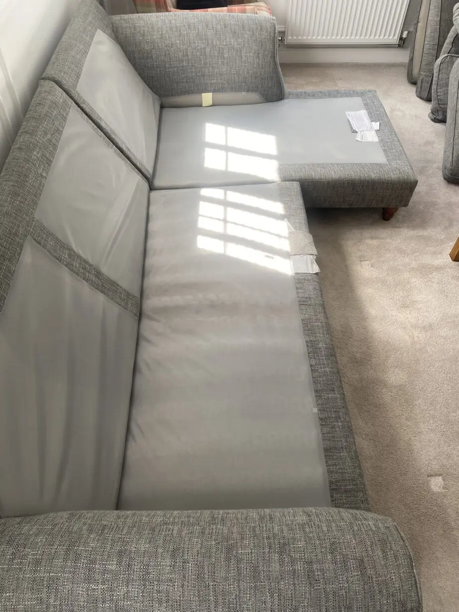 Next Dark Grey 4 Seater Corner Sofa