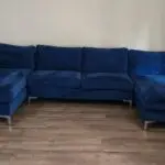 Luxury Velvet U-Shaped sofa
