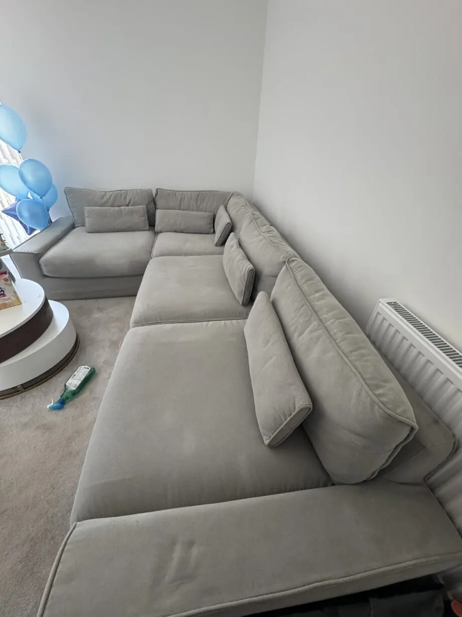 MADE grey corner Sofa