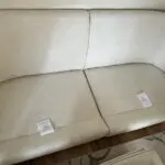 Collins and Haynes Bespoke 4 seat sofa & Large Matching Foot Stool with Storage