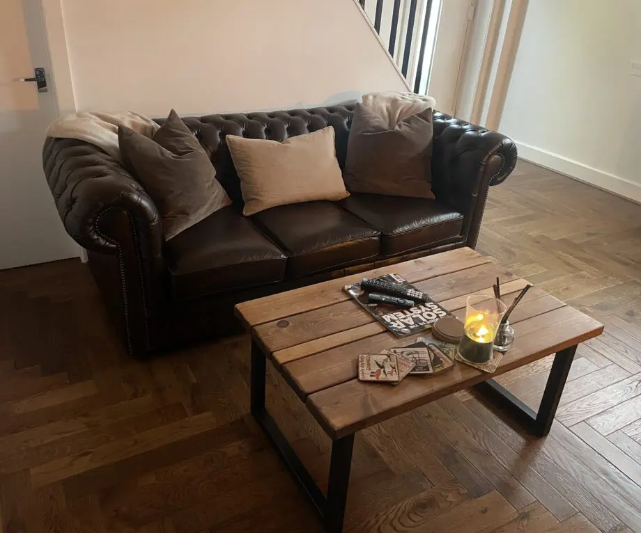 Chesterfield sofa & chair