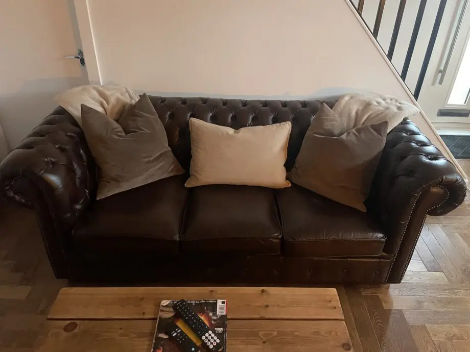 Chesterfield sofa & chair