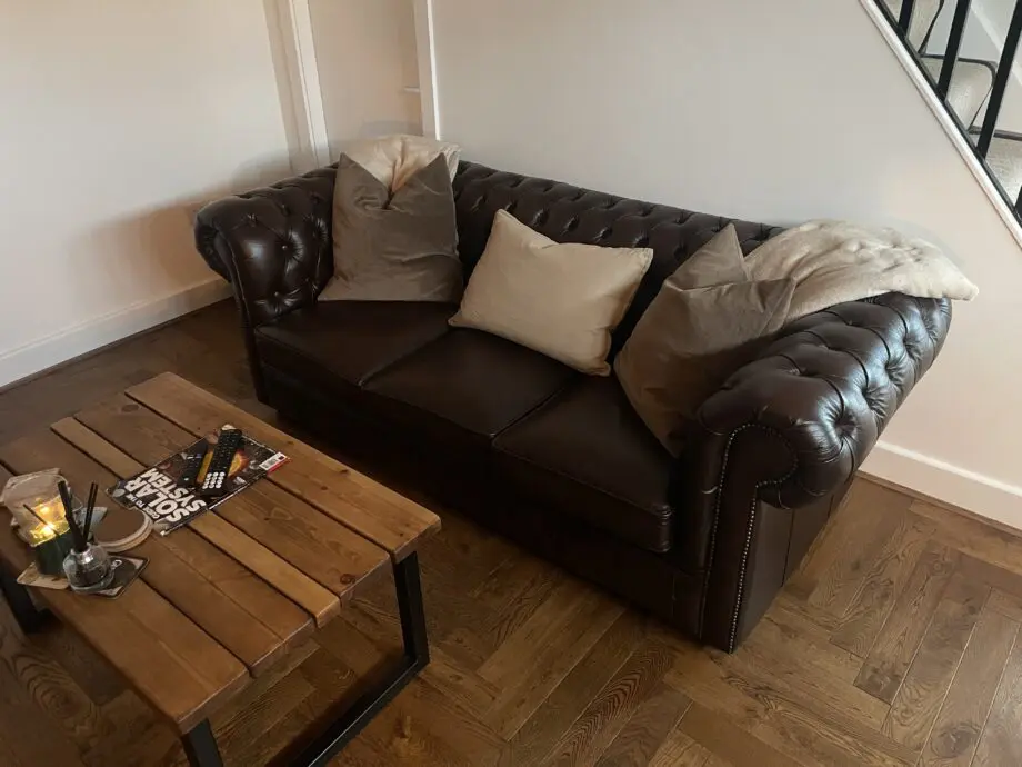 Chesterfield sofa & chair