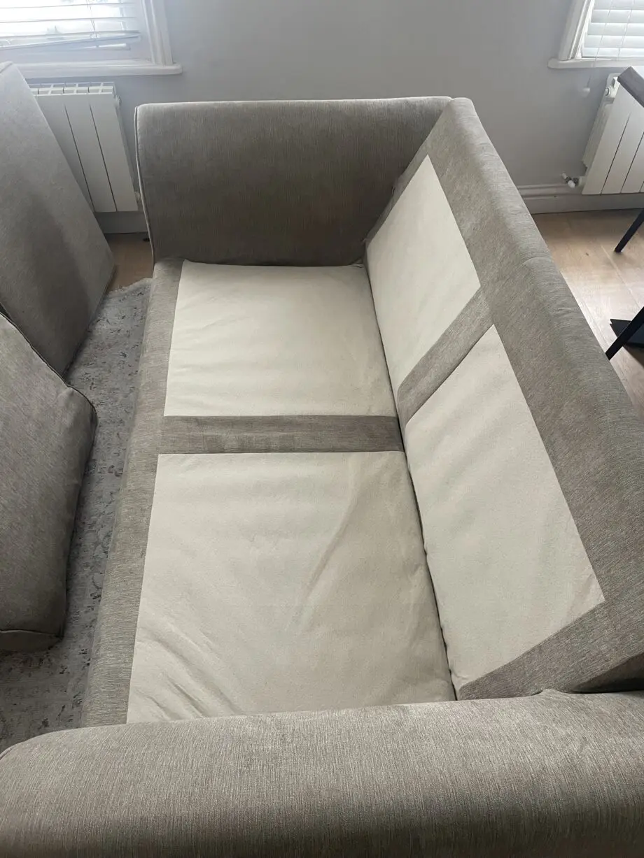 DFS Grey Aurora Matching Sofa Armchair Set